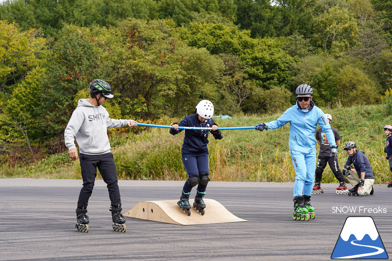 ISHII SKI ACADEMY and KAMUI SKI LINKS コラボ企画 ☆『THE オフトレ』インラインスケートトレーニング in カムイスキーリンクス